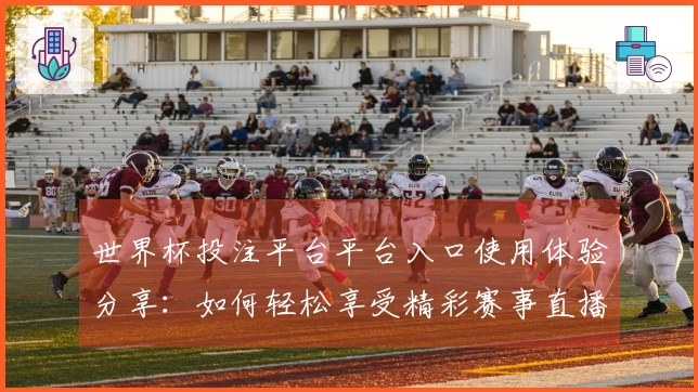世界杯投注平台平台入口使用体验分享：如何轻松享受精彩赛事直播